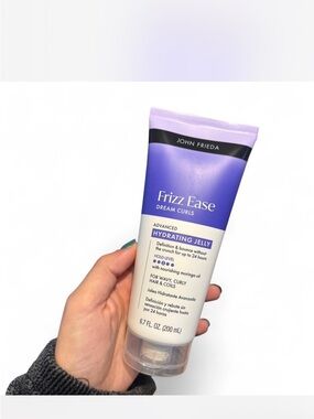 John Frieda Frizz Ease Hydrating Jelly - Purple & White Tube